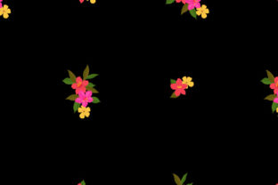 Cute Vintage Pattern Seamless Floral Designs
