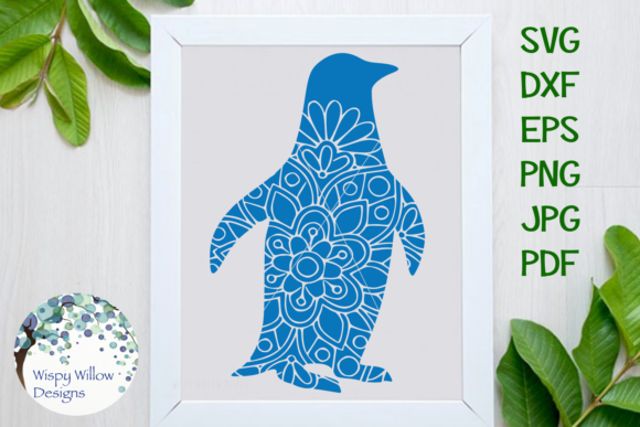Exploring the Beauty and Utility of Penguin Floral Mandala Digital Files