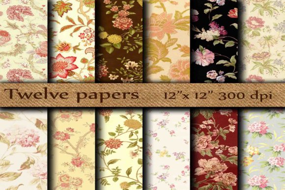 Floral Digital Papers: Enhancing Creative Projects with Elegance