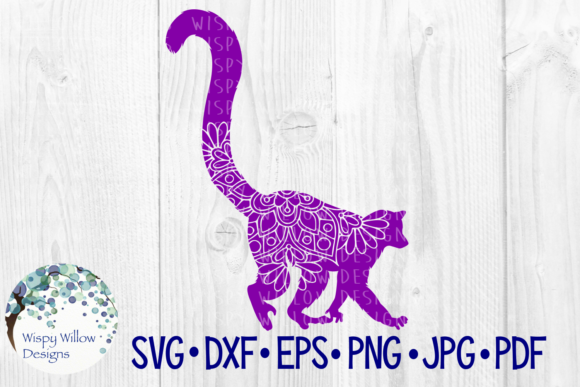 Lemur Floral Animal Mandala: A Creative Resource