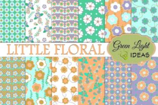 Little Floral Digital Papers: Creative Inspiration for Every Project