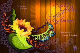 Oil Painting High Quality Sunflower Graphic: A Versatile Design Asset for Creative Professionals