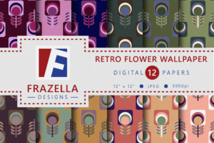 Retro Design Floral Wallpapers: Style Meets Versatility