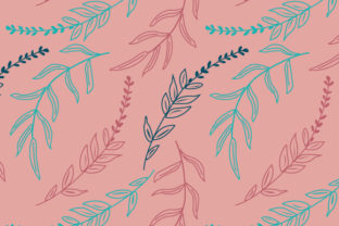 Seamless Small Floral Doodle Patterns for Creative Projects
