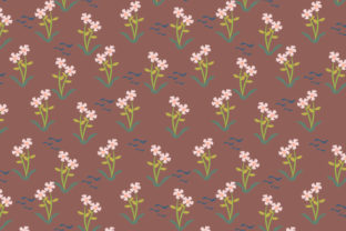 Seamless Small Floral Pattern for Creative Projects