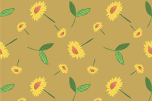 Trendy Floral Pattern in the Blooming Botanical