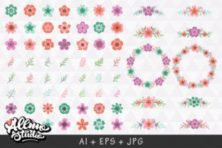 Unlock Creativity with the Ultimate Floral Design Bundle: 27 Bouquets, 6 Wreaths, 153 Flowers, and More