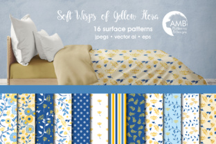 Yellow Floral Papers for Creative Crafting Projects